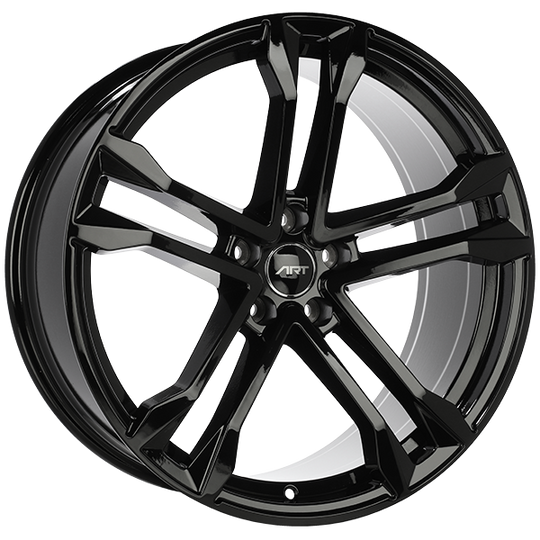 R2902001 - ART Replica 290 20X9 5X112 ET 25mm Gloss Black - ART Replica Wheels Canada