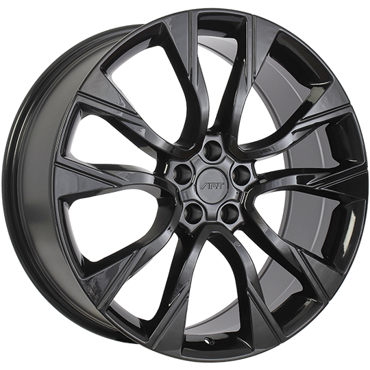 R2922201 - ART Replica 292 22X9.5 5X120 ET 45mm Gloss Black - ART Replica Wheels Canada