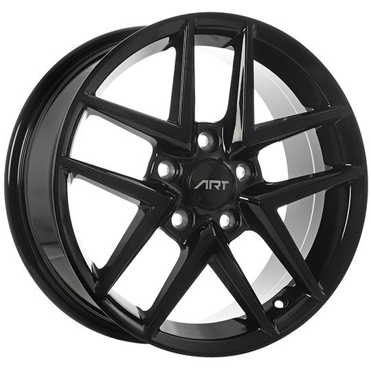 R2961601 - ART Replica 296 16X7 5X114.3 ET 45mm Gloss Black - ART Replica Wheels Canada