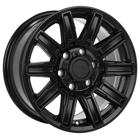 RUF611603 - Ruffino HARD Forged 16X8.0 6x130 45mm Satin Black - Ruffino HARD Wheels Canada