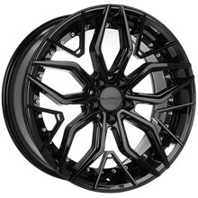 Charger l'image dans la galerie, RUF621801 - Ruffino VF1 18X8.0 5x114.3 35mm Gloss Black - Chrome Rivets - Ruffino Wheels Canada