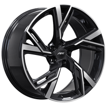 Load image into Gallery viewer, R23022001 - ART Replica 230 22X9.5 5X112 ET 25mm Gloss Black - Machined Face - ART Replica Wheels Canada
