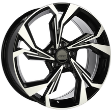 Load image into Gallery viewer, R24318001 - ART Replica 243 18X8 5X112 ET 35mm Gloss Black - Machined Face - ART Replica Wheels Canada
