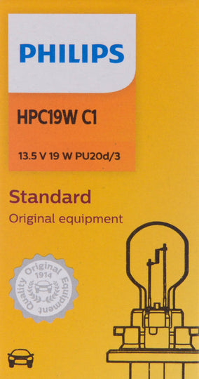 HPC19WC1 Philips HiPerClick Bulb HPC19WNA - Standard - Single Commercial Pack Philips Bulbs
