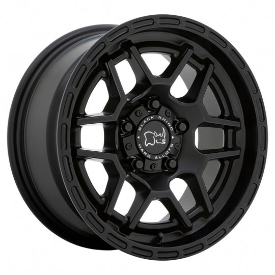 1980BTA205112M66 - Black Rhino Batona 19X8 5X112 ET 20mm Matte Black - Black Rhino Wheels Canada