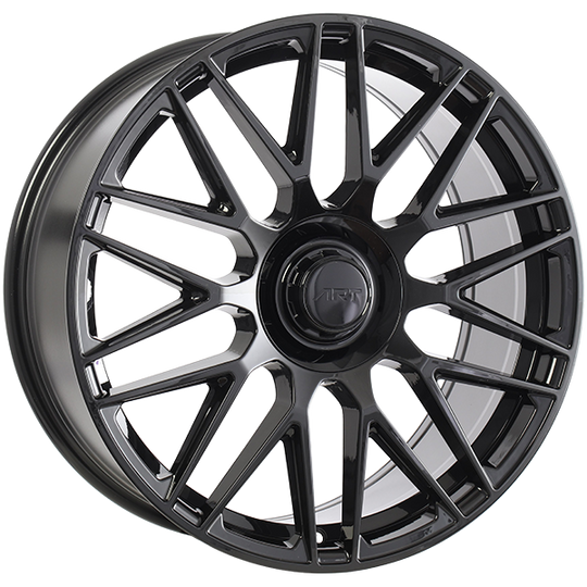 R3022001 - ART Replica 302 20X8.5 5X112 ET 35mm Gloss Black - ART Replica Wheels Canada
