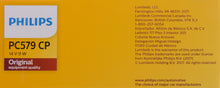 Charger l'image dans la galerie, PC579CP Philips Standard Miniature PC579 - Standard - Multiple Commercial 10-Pack Philips Bulbs