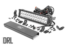 Load image into Gallery viewer, 70912D Chrome Series LED Light - 12 Inch - Dual Row - White DRL Rough Country Canada