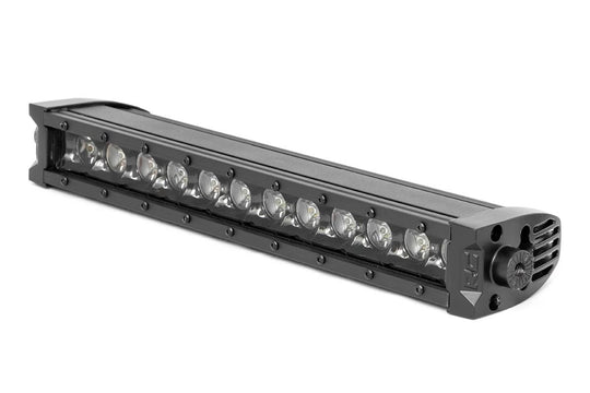 70712BLDRL Black Series LED Light Bar - Cool White DRL - 12 Inch - Single Row Rough Country Canada