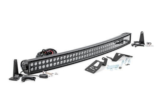 97038 LED Light - Front Mount - 40" Black Dual Row - Can-Am Commander/Maverick (2014-2020) Rough Country Canada