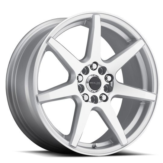 131S-77582+40 - Raceline Evo 131S 17X7.5 4X100 / 4X108 40mm Silver - Raceline Wheels Canada