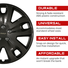 Load image into Gallery viewer, KH13317FN 17" Krypton Dialyn Wheel Hub Cap Krypton Wheels Canada