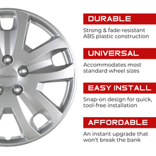 Load image into Gallery viewer, KH13317SN 17" Krypton Dialyn Wheel Hub Cap Krypton Wheels Canada