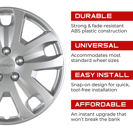 KH13317SN 17" Krypton Dialyn Wheel Hub Cap Krypton Wheels Canada