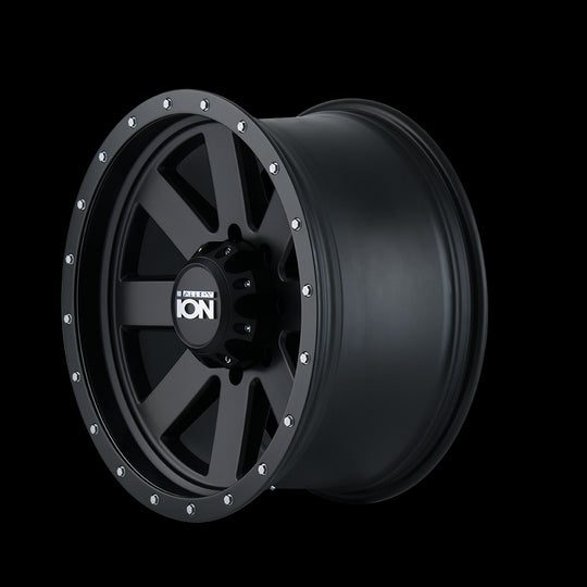 134-2173MB - ION Alloy 134 20X10 5X127 -19mm Matte Black - ION Alloy Wheels Canada