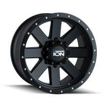 Load image into Gallery viewer, 134-8178MB - ION Alloy 134 18X10 8X180 -19mm Matte Black - ION Alloy Wheels Canada
