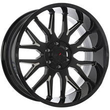 Load image into Gallery viewer, XR12003 - Forged Wheels XR101 20X10 8X180 ET -19mm Gloss Black &amp; Milled Edge - Forged Wheels Wheels Canada
