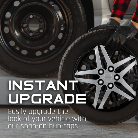 KH13516SB 16" Krypton Dialyn Wheel Hub Cap Krypton Wheels Canada