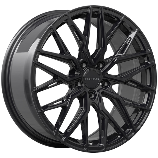 RUF701901 - Ruffino Glory 19X8.5 5x114.3 35mm Gloss Black - Ruffino Wheels Canada