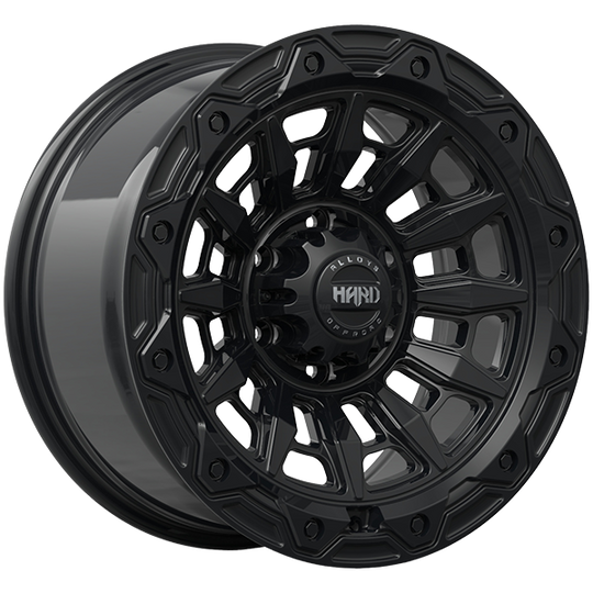 RUF711701 - Ruffino HARD LGM-30 17X9.0 6x139.7 -15mm Satin Black - Ruffino HARD Wheels Canada