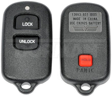 Charger l'image dans la galerie, 13663 Keyless Entry Transmitter Cover Dorman - HELP Canada