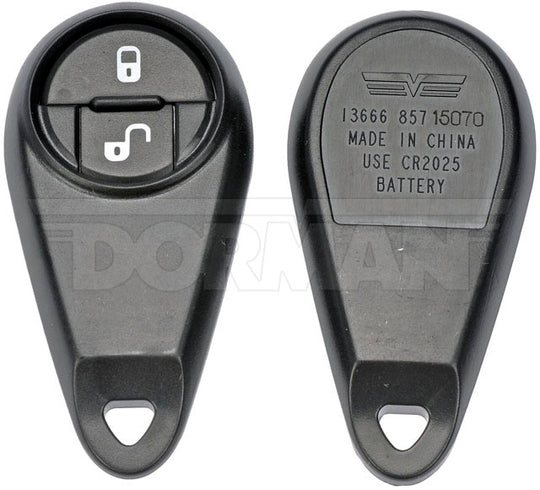 13666 Keyless Entry Transmitter Cover Dorman - HELP Canada