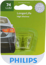 Load image into Gallery viewer, 74LLB2 Philips LongerLife Miniature 74LL - LongerLife - Twin Blister Pack Philips Bulbs