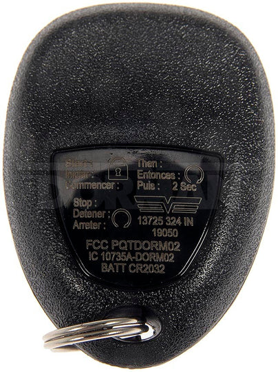 13725 Keyless Entry Transmitter Dorman - HELP Canada