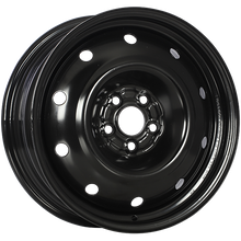 Load image into Gallery viewer, RNB16015B - RNB Steel Wheel 16X6.5 5x100 48mm Black E-Coating - RNB Wheels Canada