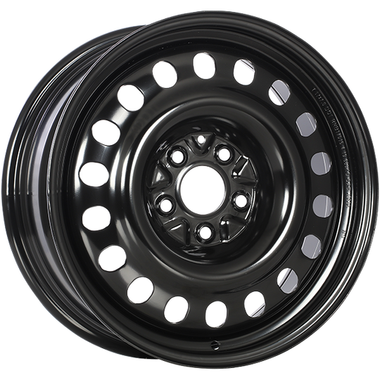 RNB18015B - RNB Steel Wheel 18X7.0 5x108 42mm Black E-Coating - RNB Wheels Canada