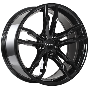 R16518003B - ART Replica 165 18X8 5X120 ET 35mm Gloss Black - ART Replica Wheels Canada