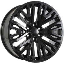 Load image into Gallery viewer, R1762002 - ART Replica 176 20X9 6X139.7 ET 24mm Gloss Black - ART Replica Wheels Canada