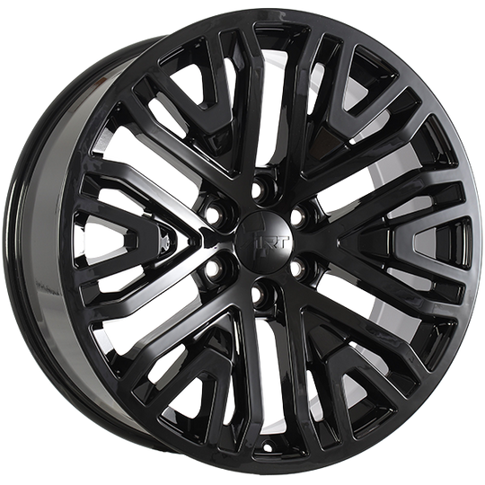 R17622002B - ART Replica 176 22X9 6X139.7 ET 28mm Gloss Black - ART Replica Wheels Canada