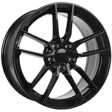 Charger l'image dans la galerie, R17719002B - ART Replica 177 19X8 5X112 ET 35mm Gloss Black - ART Replica Wheels Canada