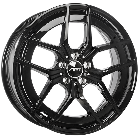 R3081801 - ART Replica 308 18X7.5 5X112 ET 33mm Gloss Black - ART Replica Wheels Canada