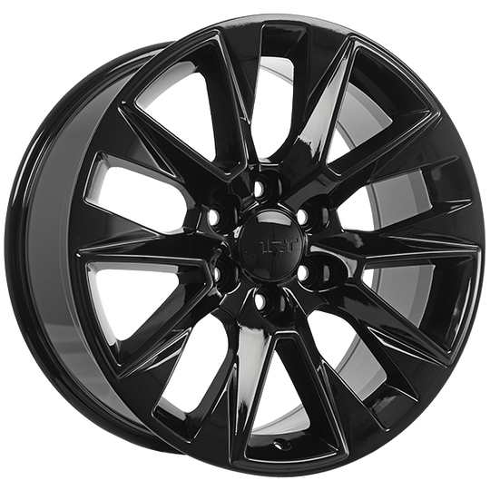 R3262001 - ART Replica 326 20X9 6X139.7 ET 28mm Gloss Black - ART Replica Wheels Canada