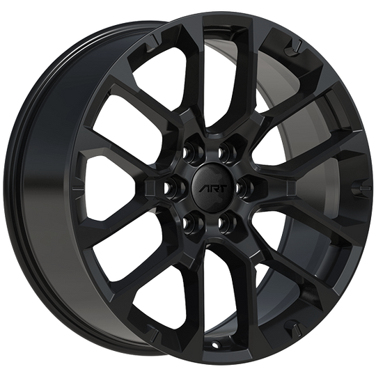 R3312201 - ART Replica 331 22X9 6X139.7 ET 28mm Gloss Black - ART Replica Wheels Canada