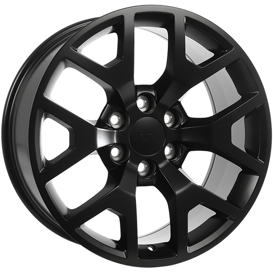 R542002B - ART Replica 54 20X9 6X139.7 ET 27mm Satin Black - ART Replica Wheels Canada