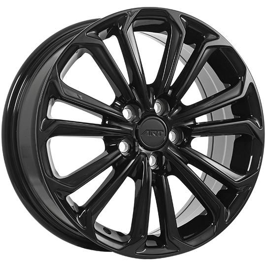 R951603 - ART Replica 95 16X6.5 5X100 ET 40mm Gloss Black - ART Replica Wheels Canada