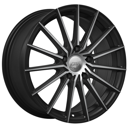 DW1331603-DAI Wheels Specter 16X7 5x114.3 +40 Gloss Black-Machined Face-DAI Wheels Canada