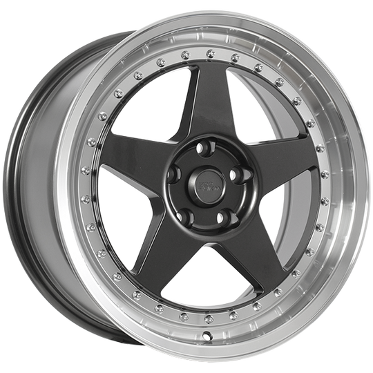 FF151801-720 Form FF15 18X8.5 5x114.3 +35 Gunmetal-Machined Lip-720 Form Wheels Canada