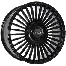 Charger l'image dans la galerie, LX12207-720 Luxury Infinity 22X9.5 5x120 +45 Gloss Black-720 Luxury Wheels Canada