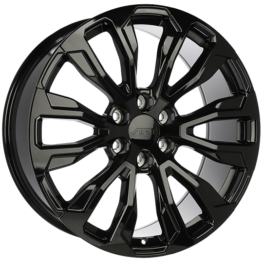 R2712202 - ART Replica 271 22X9 6X139.7 ET 31mm Gloss Black - ART Replica Wheels Canada