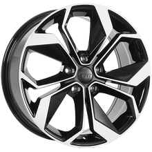 Load image into Gallery viewer, R3091607 - ART Replica 309 16X6.5 5X114.3 ET 40mm Black &amp; Machined - ART Replica Wheels Canada