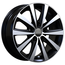 Load image into Gallery viewer, R3351501 - ART Replica 335 15X6 5X112 ET 38mm Black &amp; Machined - ART Replica Wheels Canada