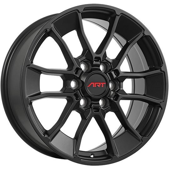 R3361801 - ART Replica 336 18X8 6X139.7 ET 50mm Satin Black - ART Replica Wheels Canada