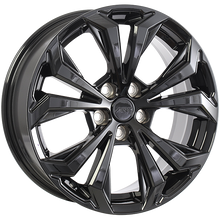 Load image into Gallery viewer, R3381801 - ART Replica 338 18X7 5X114.3 ET 35mm Gloss Black - ART Replica Wheels Canada