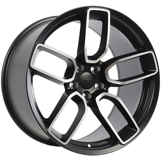 R3482003 - ART Replica 348 20X11 5X115 ET 20mm Satin Black - ART Replica Wheels Canada