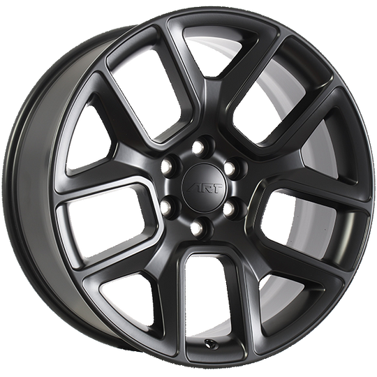 R3522201 - ART Replica 352 22X9 6X139.7 ET 19mm Satin Black - ART Replica Wheels Canada