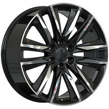 Charger l'image dans la galerie, R3542001 - ART Replica 354 20X9 6X139.7 ET 28mm Black &amp; Machined - ART Replica Wheels Canada